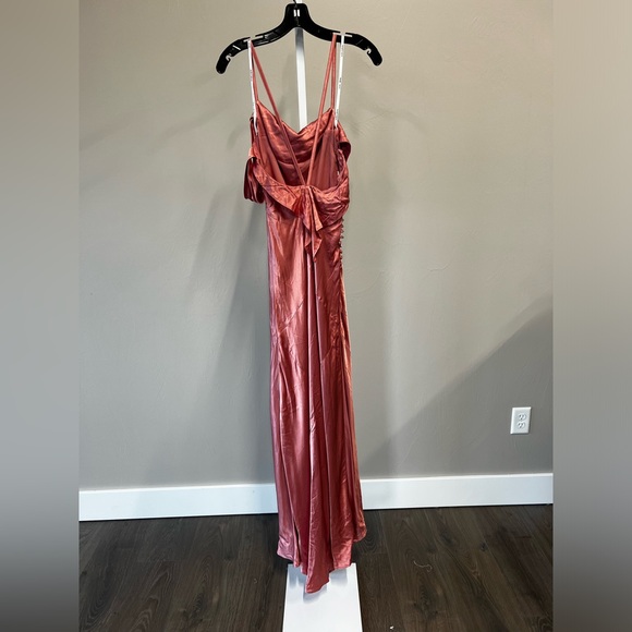 NWT For Love & Lemons Jewel Maxi Dress / Mauve Pink / Size XS - Picture 6 of 9